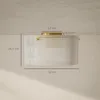 Lampada da soffitto HOMCOM, lampada da soffitto rotonda con Anteprima dell’immagine prodotto 3