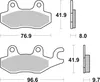 sbs Bremsbeläge Satz Hinten 633LS Produktbild-Vorschau 1