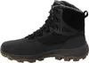 A side view of a black winter boot. Voir les images du produit
