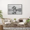 Gerahmtes Poster - Schwarzer Rahmen - Baum Symmetrie See - Produktbild-Vorschau 6
