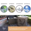 Perel Schutzhülle für Gartenkissen 75 x 75 x 90 cm, Produktbild-Vorschau 13