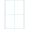 Vielzwecketiketten weiß 52x82 mm Papier matt 128 St. Produktbild-Vorschau 7