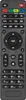 A remote control for a TV or set-top box. Produktbild-Vorschau
