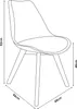 A line drawing of a chair with dimensions indicated. Voir les images du produit