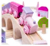 Bigjigs Rail Big Wooden Princess Train Track Voir les images du produit 11