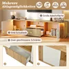 Mobile TV 180 cm con illuminazione LED, mobile TV con 2 Anteprima dell’immagine prodotto 4