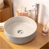 Lavabo da appoggio tondo 36 x 36 cm DIEGO Anteprima dell’immagine prodotto 5