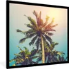MuchoWow® Gerahmtes Poster Palme - Sommer - Tropisch - Produktbild-Vorschau 1