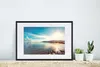 MuchoWow® MuchoWow® Gerahmtes Poster Meer - Boot - Berg Produktbild-Vorschau 4
