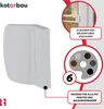 KOTARBAU® Klamka do drzwi balkonowych Praktyczna wykonana z Podgląd zdjęcia produktu 4