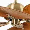 Deckenventilator mit Zugschnur Cuba Gold 132 cm Produktbild-Vorschau 2