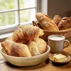 Gärkorb Set 25 cm Rund – Brot Gärkörbchen aus natürlichem Produktbild-Vorschau 10