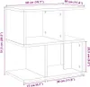 vidaXL Noční stolek Artisan dub 50x30x51,5 cm Materiál na Náhled obrázku produktu 8