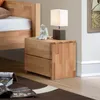 home24 Nachtkommode - Kernbuche Massiv - Geölt Produktbild-Vorschau 2