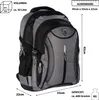 Rucksack Damen Herren Sport Schulrucksack Freizeit Reise Produktbild-Vorschau 2
