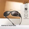 Bezzee Pro Aufsatz für Sonnenbrille Herren polarisiert - Produktbild-Vorschau 3