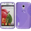 PhoneNatic Case kompatibel mit LG Optimus L7 II Dual - lila Produktbild-Vorschau 1