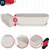 KOTARBAU® Keramický kvetináč s tanierom 40x13x13cm Biely Náhľad obrázku produktu 5