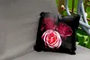 MuchoWow® Outdoor Kissen - Ein Foto von rosa Rosen mit Produktbild-Vorschau 2