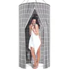 Duschvorhang rund, 90x200 cm, wasserdicht, Outdoor Camping Produktbild-Vorschau 1
