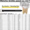 Herren Übergrößen Beschichtet Ledergürtel Überlängen-Gürtel Produktbild-Vorschau 6