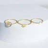 lanii Minimalistischer Ring aus vergoldetem 925er Silber Produktbild-Vorschau 4