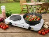 Cuisinière électrique Esperanza EKH014W 2 zones Blanche Voir les images du produit 9