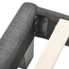 MODFU Lit rembourré 140×200 cm, lit double avec tête de lit Voir les images du produit 6