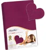 Frotteefolie - Burgund - 200x220 Produktbild-Vorschau 1