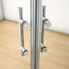90x90x185cm Viertelkreis Duschkabine Duschabtrennung Produktbild-Vorschau 7