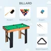HOMCOM 4-in-1 Multi Spieltisch Multifunktionstisch mit Produktbild-Vorschau 8