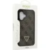 GUESS Custodia iPhone 16 Strass Triangle Logo Hülle Cover Anteprima dell’immagine prodotto 13