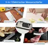 5-in-1 Diamant-Messerschärfer elektrisch – 3 einstellbare Produktbild-Vorschau 2