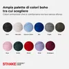 STANKE Filo macrame - filo cotone per boho fai da te, Anteprima dell’immagine prodotto 4