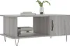 vidaXL Couchtisch Grau Sonoma 90x50x40 cm Holzwerkstoff Produktbild-Vorschau 3