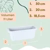 Blumenkasten Balkon Balkonkasten mit Halterung Pflanzkasten Produktbild-Vorschau 3