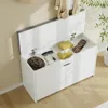 VOWNER Schuhschrank mit Klappen, Schmaler Schuhregal, Produktbild-Vorschau 7