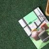 Rasenteppich GREEN Meterware 133x100cm Grün Vliesrasen für Produktbild-Vorschau 7