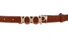 Joop! Damen Ledergürtel 2,0 cm Belt NOS Leder dünner Gürtel Produktbild-Vorschau 2