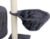 Škrabadlo pre mačky 138 cm Tmavo sivé WERDANO PETS Náhľad obrázku produktu 12