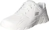A white Skechers BOBS B Flex Lo - Cool Ease women's sneaker is shown from a three-quarter side view against a white background. Voir les images du produit