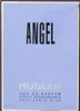 The image shows the packaging for Thierry Mugler Angel perfume. Voir les images du produit