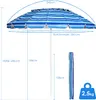 Sonnenschirm 245 cm, Gartenschirm mit Verstellbarem Produktbild-Vorschau 5