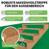 Terrassentreppe aus Lärche Treppe Stufen Wangentreppe Produktbild-Vorschau 2