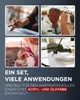 LIEBERGE Premium Pinselset Acrylfarben – 9 Acrylpinsel + Produktbild-Vorschau 4