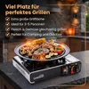 Campingman Grillplatte für Gaskocher - Antihaft BBQ Produktbild-Vorschau 2