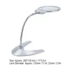 lupa biurkowa 2,5X 5X 130 mm Lupa z 2 diodami LED Podgląd zdjęcia produktu 7