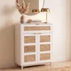Kommode HWC-P54, kast, dressoir, hoge kast, MDF met Productafbeelding-voorbeeld 1