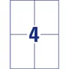 Avery Zweckform 6124 Étiquettes universelles, 105 x 148 mm, Voir les images du produit 18
