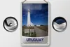 Blechschild Reise 12x18cm Uruguay Amerika USA Leuchtturm Produktbild-Vorschau 2